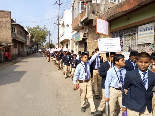 Podar International School, Parbhani Conducted Parivartan Drive on 17 January, 2020 on occasion of 31st Road Safety Awareness Program - parbhani